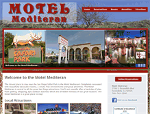 Tablet Screenshot of motelmed.com